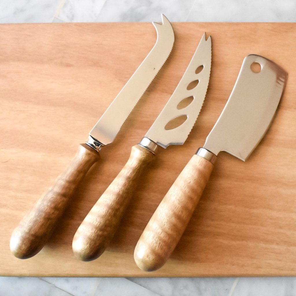 Cheese Knives and Board