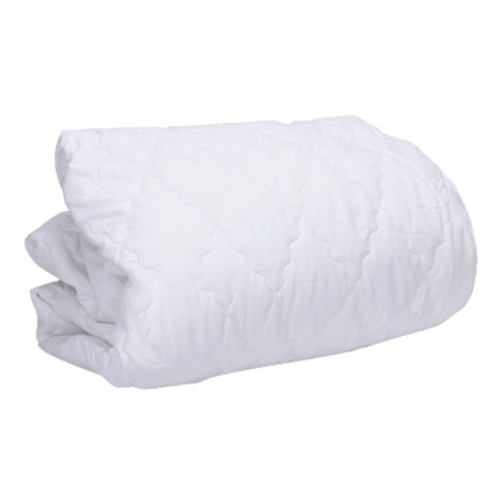 Somnia Queen Size Bed Quilted Fitted Mattress Protector – White