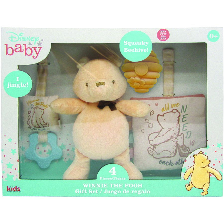 BIG W: Winnie The Pooh Classic Baby Gift Set - 4 Piece