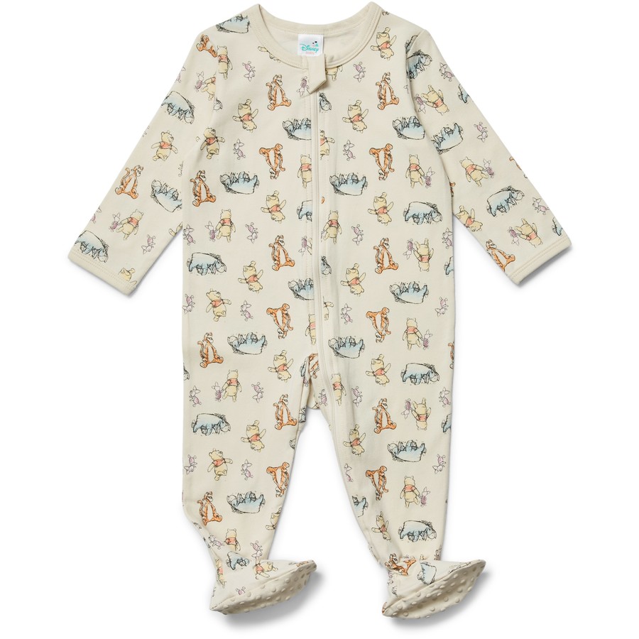 BIG W: Disney Baby Winnie The Pooh Coverall - Birch