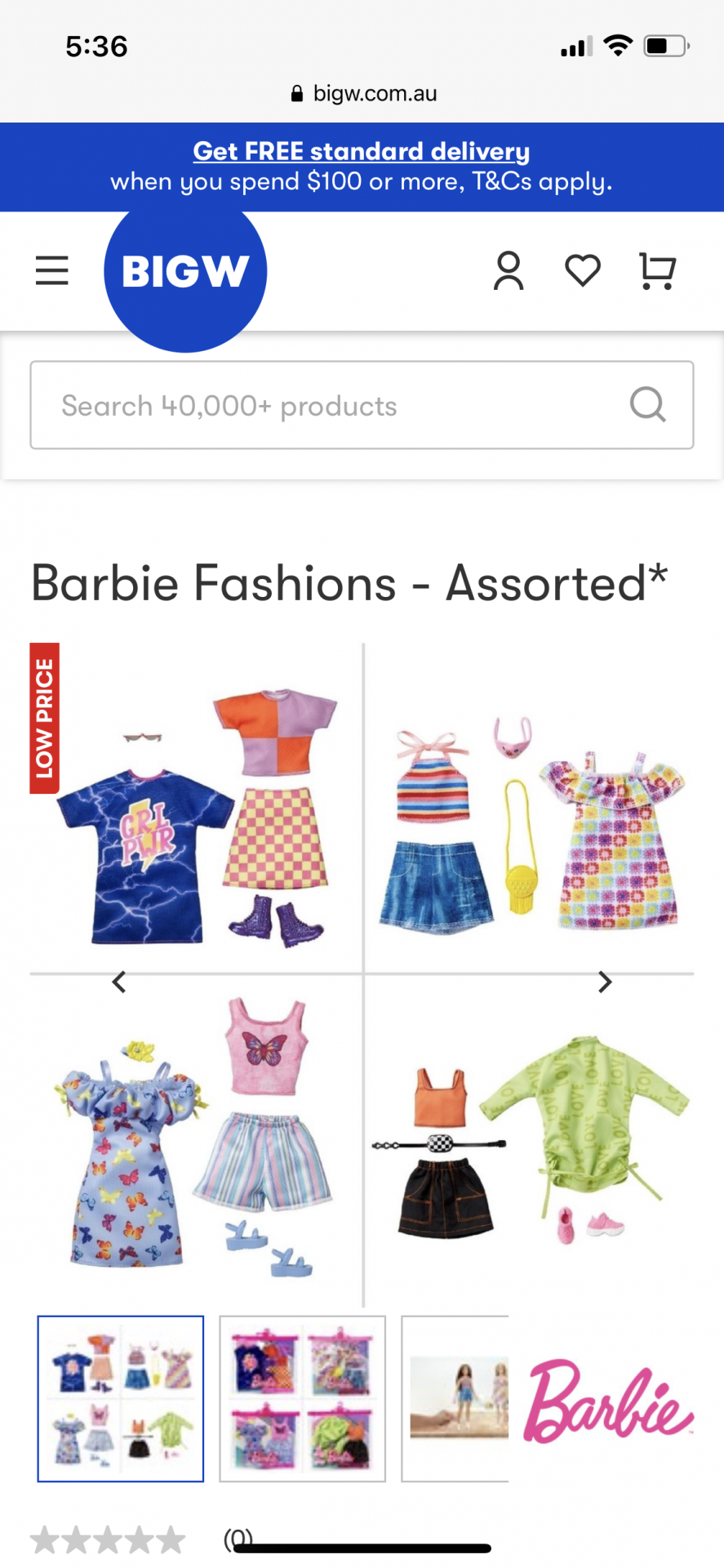 Barbie fashion