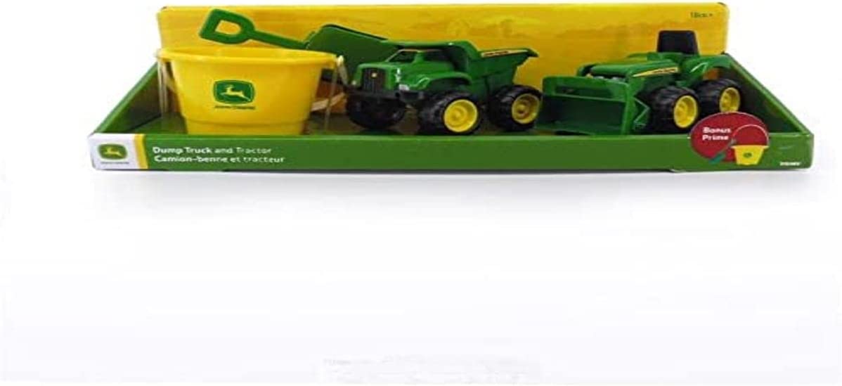 John Deere dump truck set