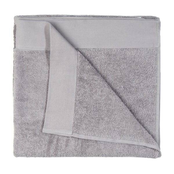 Malmo Cotton Bath Towel - Silver