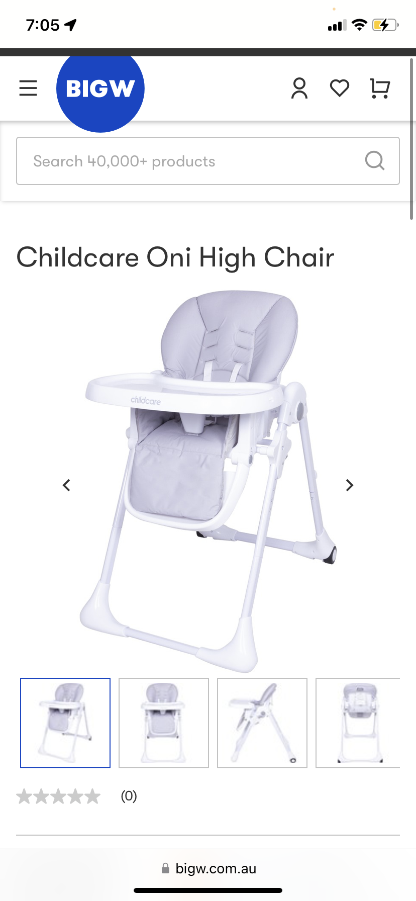 High chair