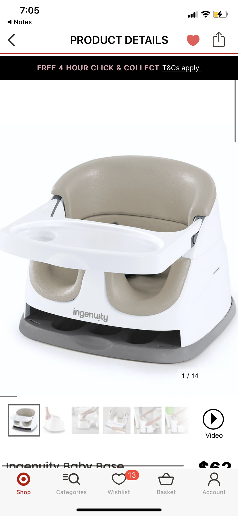 Portable feeding seat