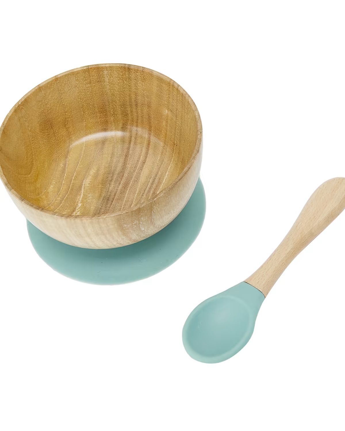 KMART: Wooden & Silicone Bowl & Spoon