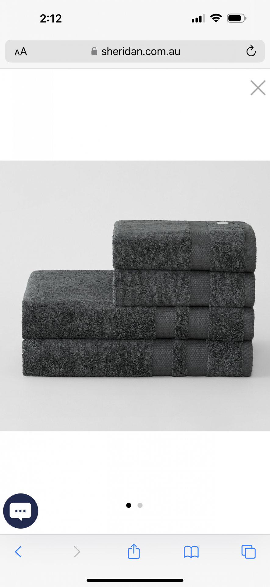 Meridian towel set