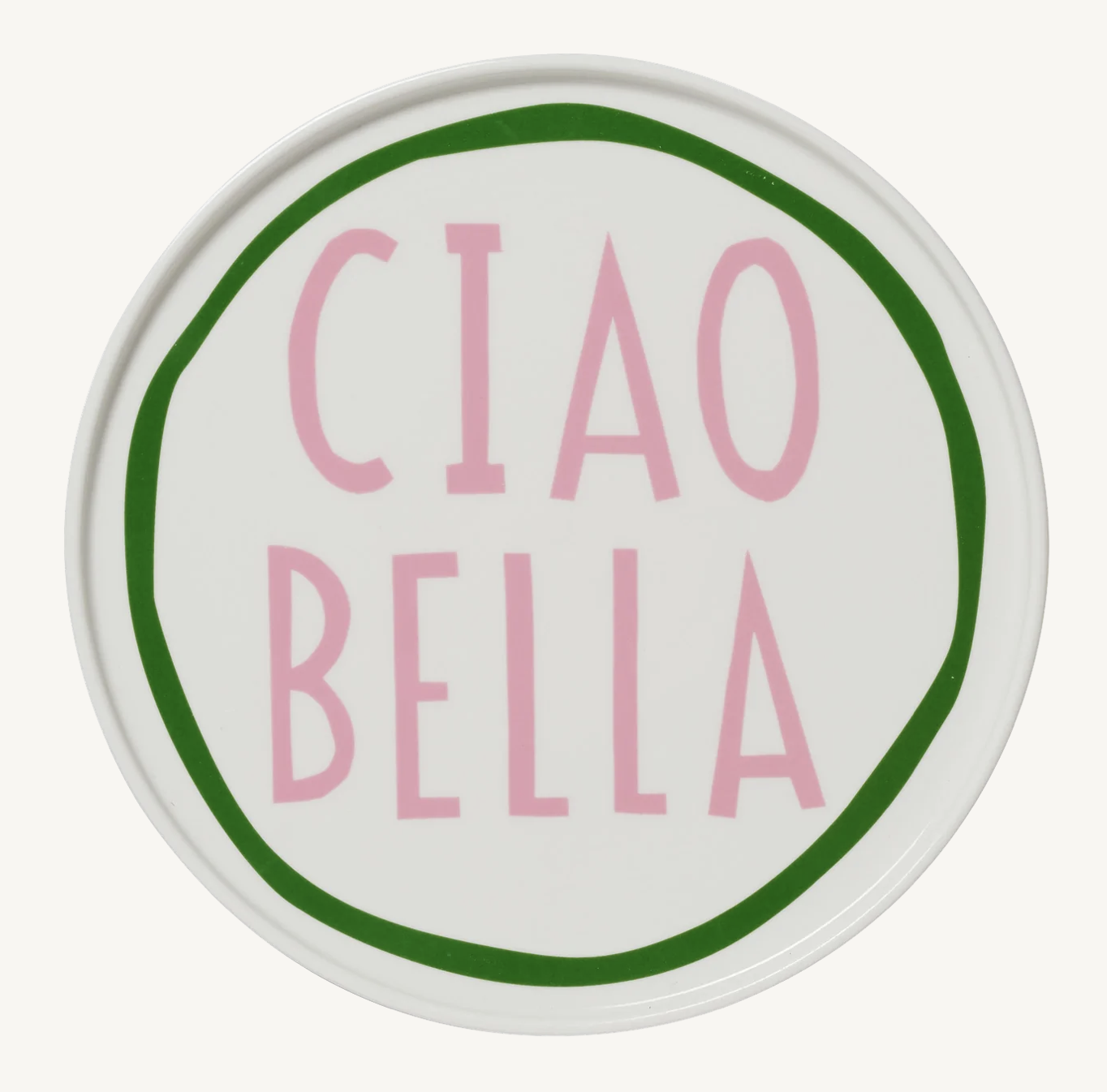 x2 In The Roundhouse Ciao Bella Plate