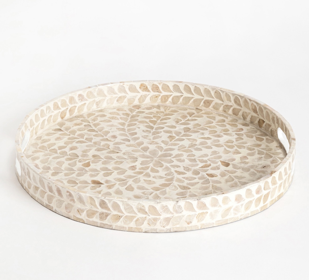 Round Capri Tray