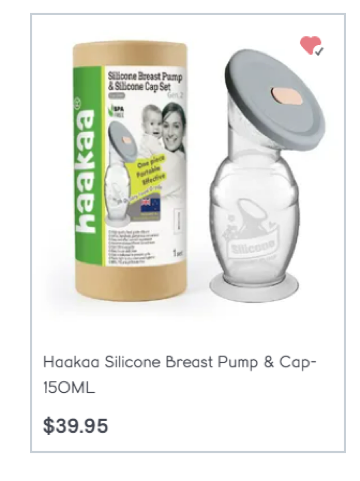 silicone breast pump