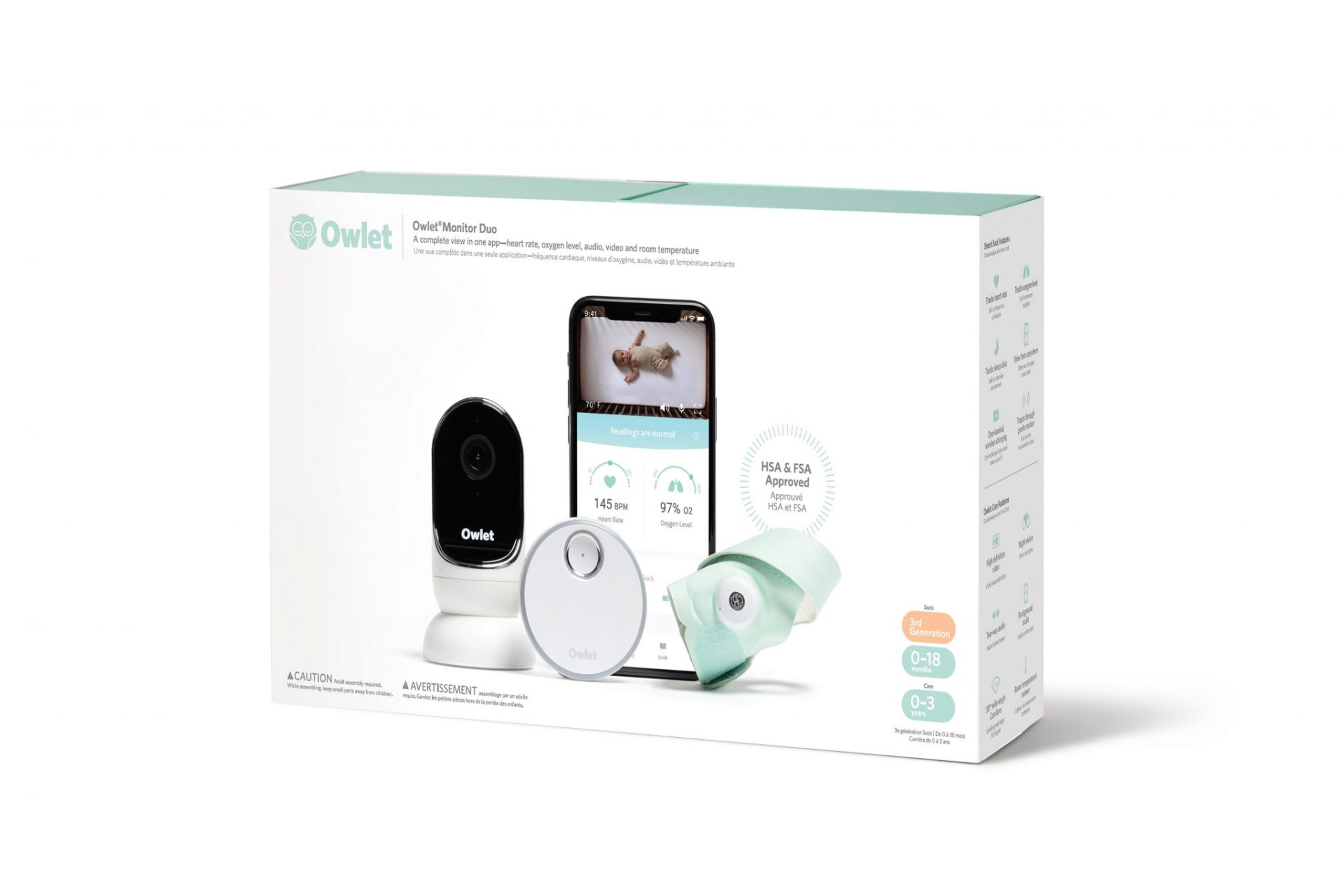 Owlet Smart Sock 3