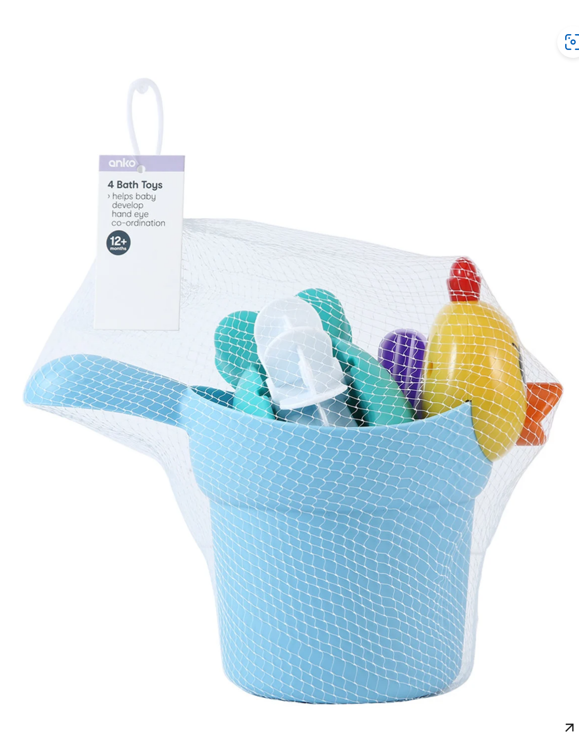4 Pack of Bath Toys