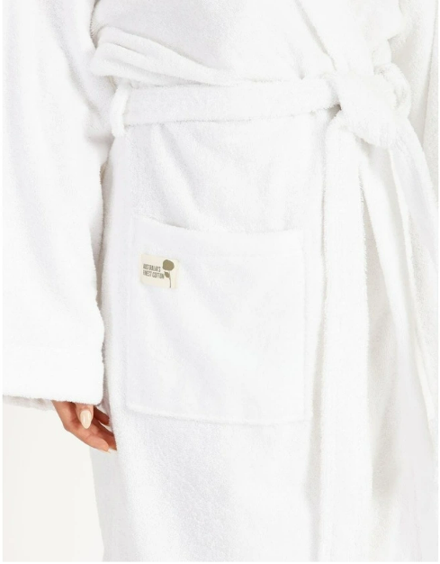 Australian Cotton Bath Robe White