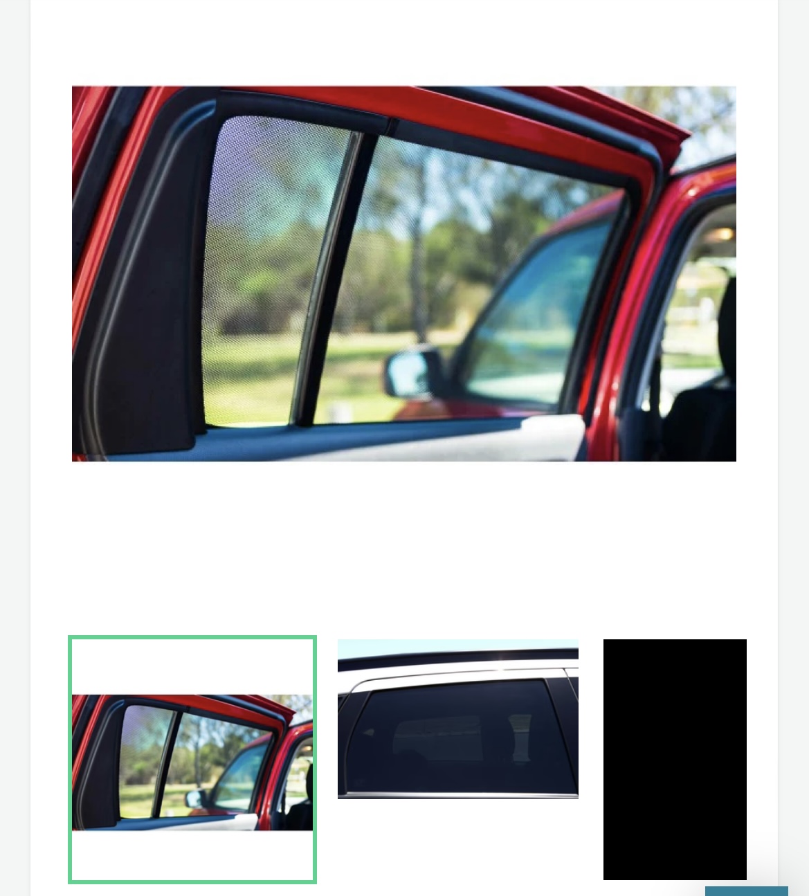 Window tint stickers