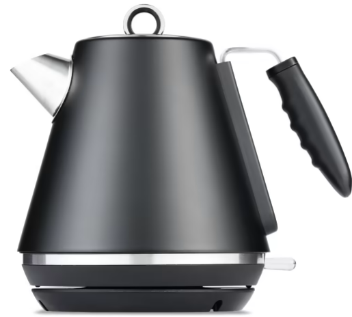 1.7L Stainless Steel Pyramid Kettle - Black