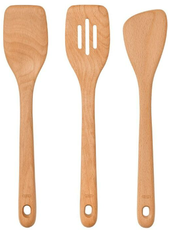 OXO Good Grips 3-Piece Wooden Turner Set