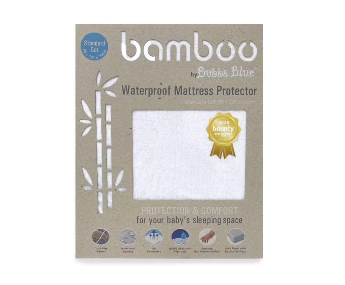 Cot mattress protector