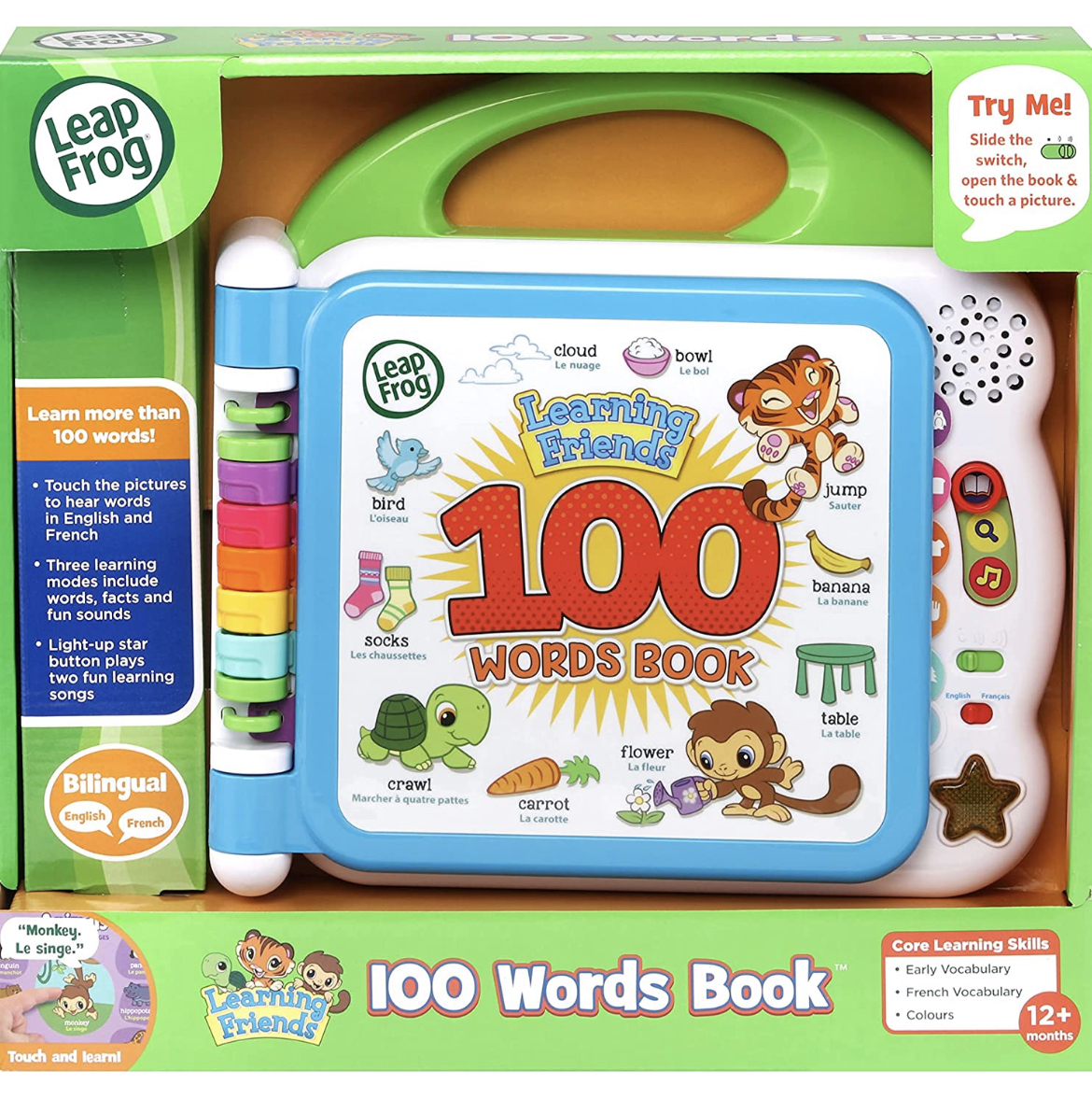 LeapFrog Learning Friends 100 Words Book