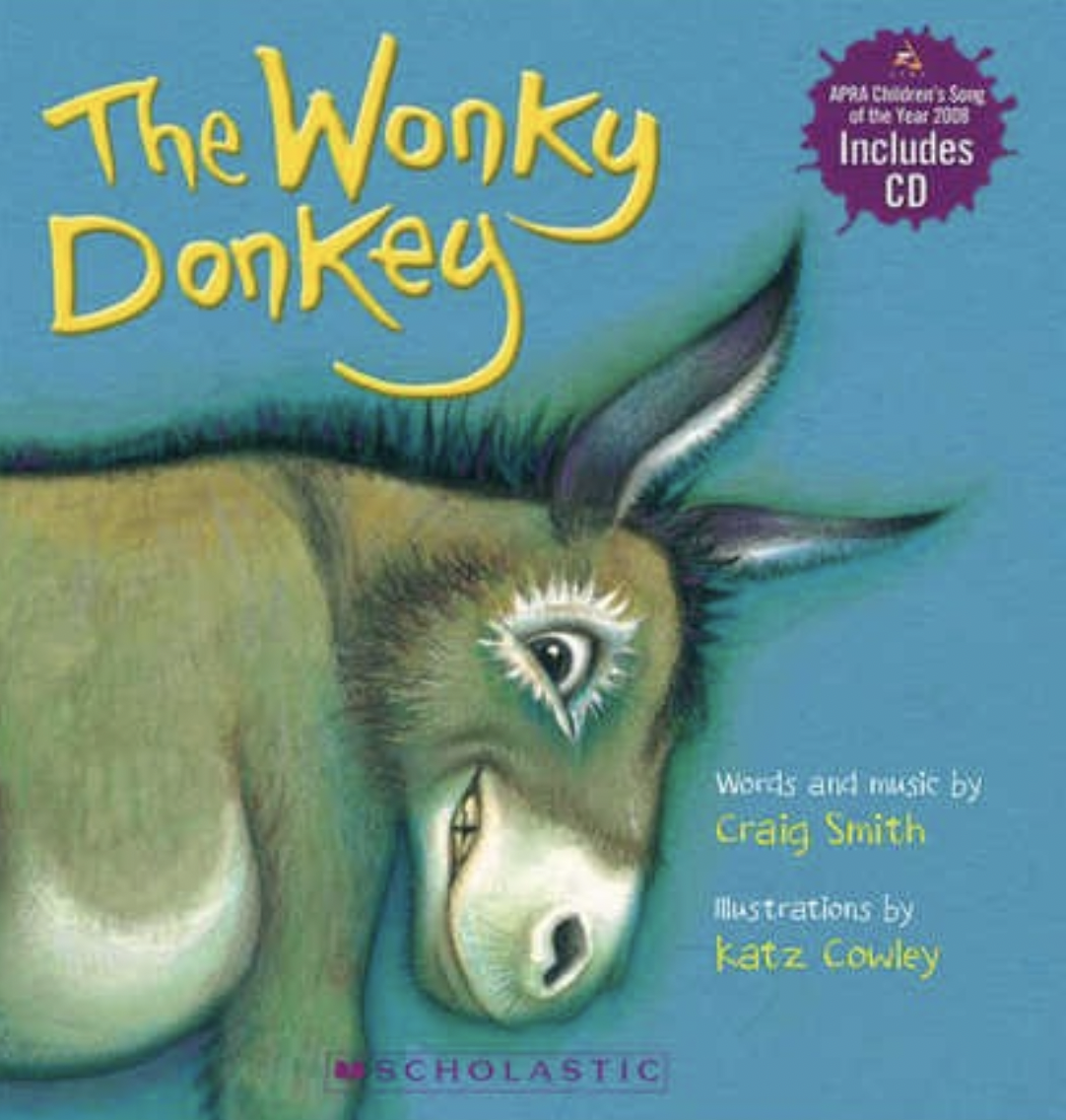 Wonky Donkey Board Book (with CD) by Craig Smith