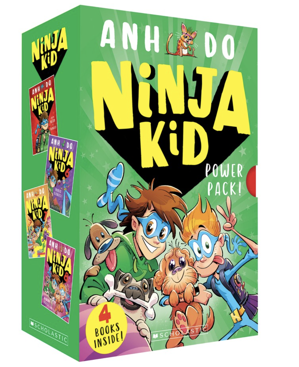 Ninja Kid Power Pack 4 Book Box Set by Anh Do