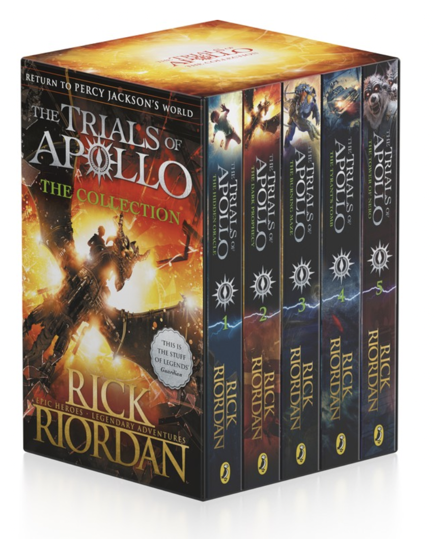 The Trials of Apollo Collection (Trials of Apollo Book1-5) Copy Slipcase by Rick Riordan