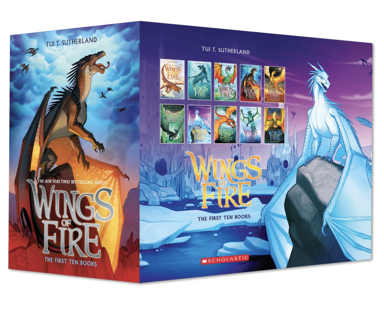 Wings of Fire The First Ten Books (Wings of Fire Book 1-10) by Tui T. Sutherland