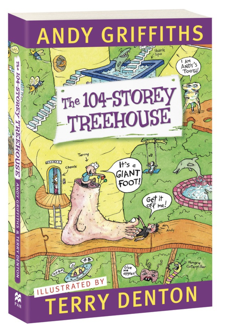 The 104-Storey Treehouse by Andy Griffiths and Terry Denton