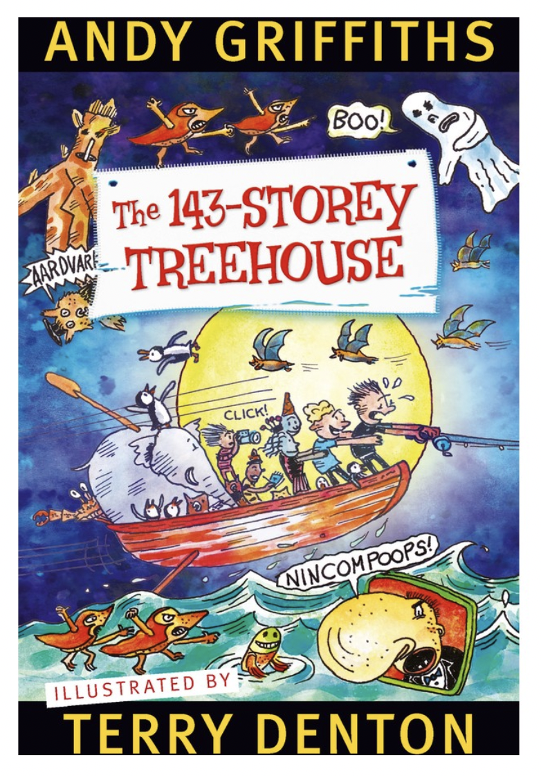The 143-Storey Treehouse by Andy Griffiths