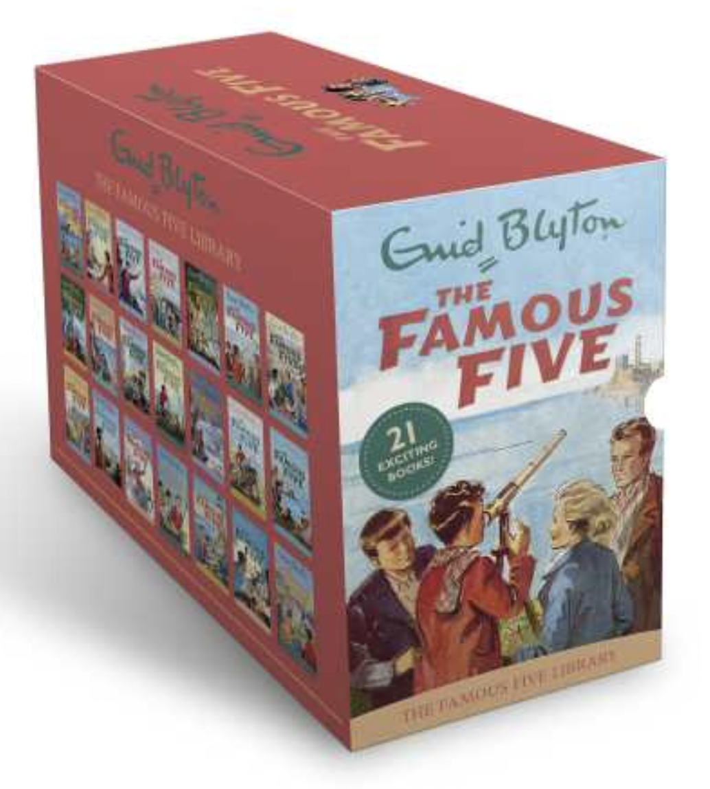 Enid Blyton Famous Five Series 21 Books Collection Box Set