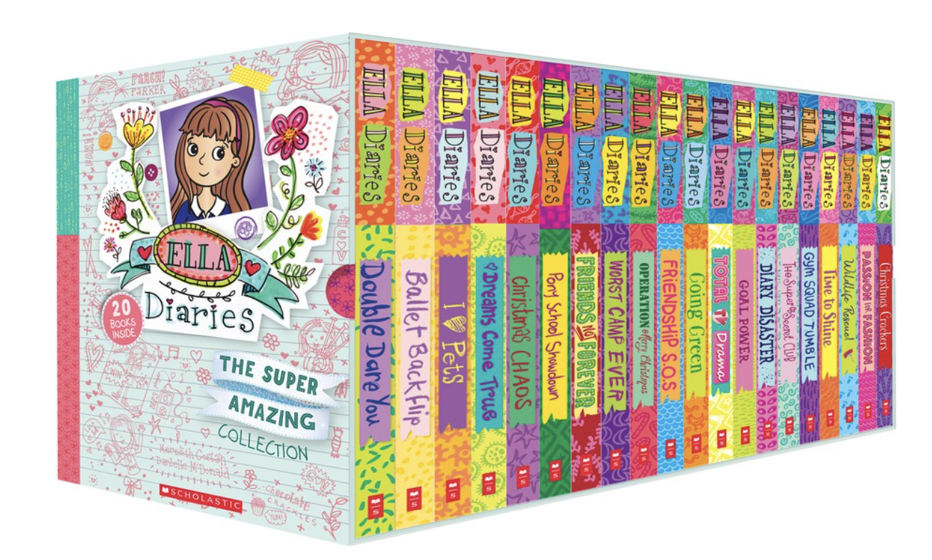 The Super Amazing Collection (Ella Diaries Book 1-20) by Meredith Costain