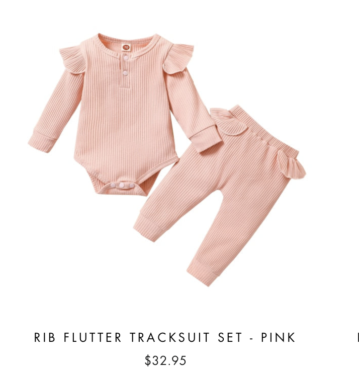 Pink tracksuit 3- 6 months