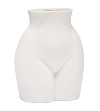 Shakira White Vase