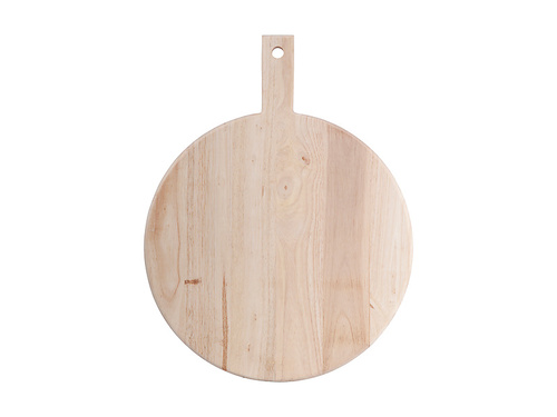 Graze Round Serving Paddle Natural 58x45x2cm