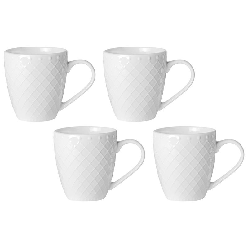 Benzer – Chiltern Durable Porcelain 415ml Mug Set of 4