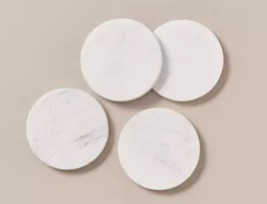 Mason Marble Coasters – Pack of 4