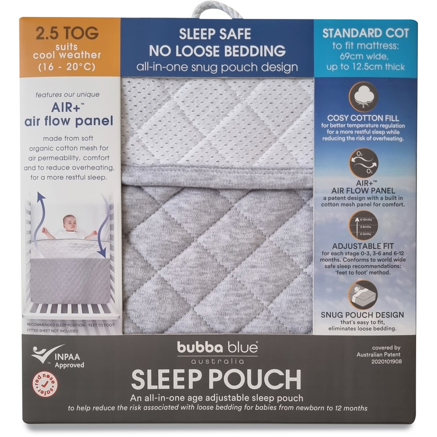 BIG W: Bubba Blue Standard Cot Sleep Pouch