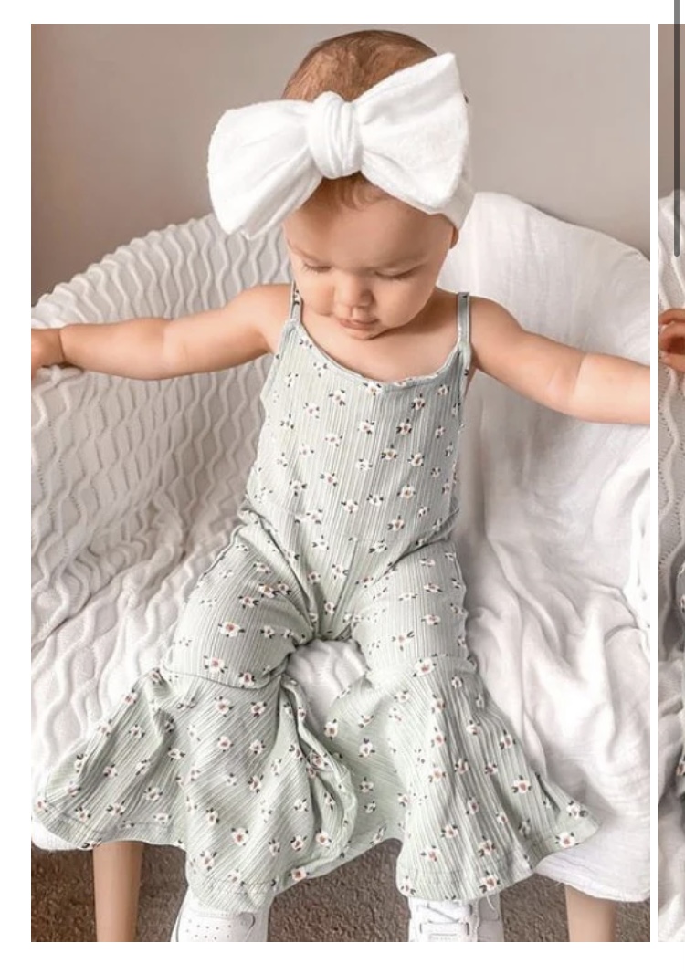 SAGE FLARE ROMPER (18 Mths)