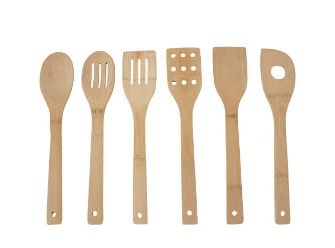 Wooden/bamboo kitchen utensil set