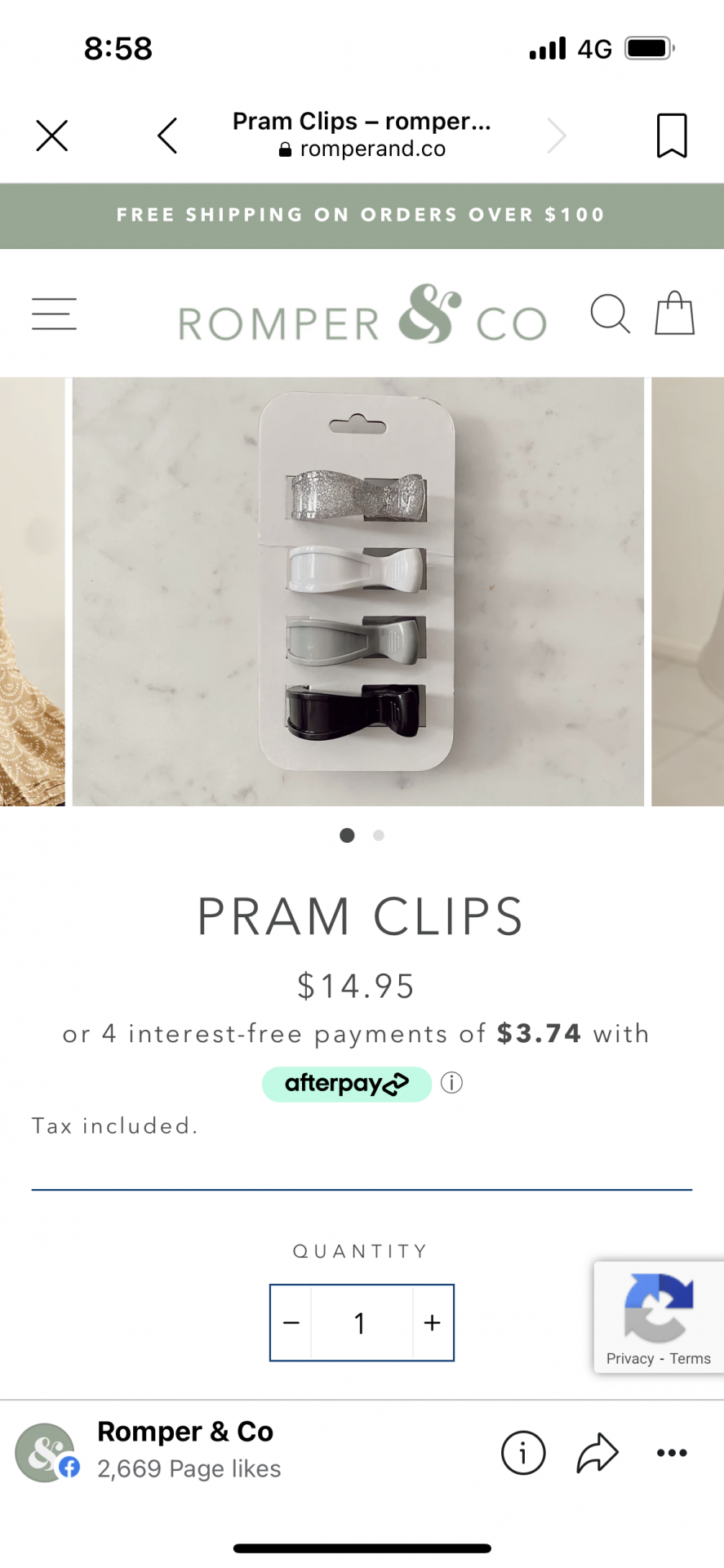 Pram accessories