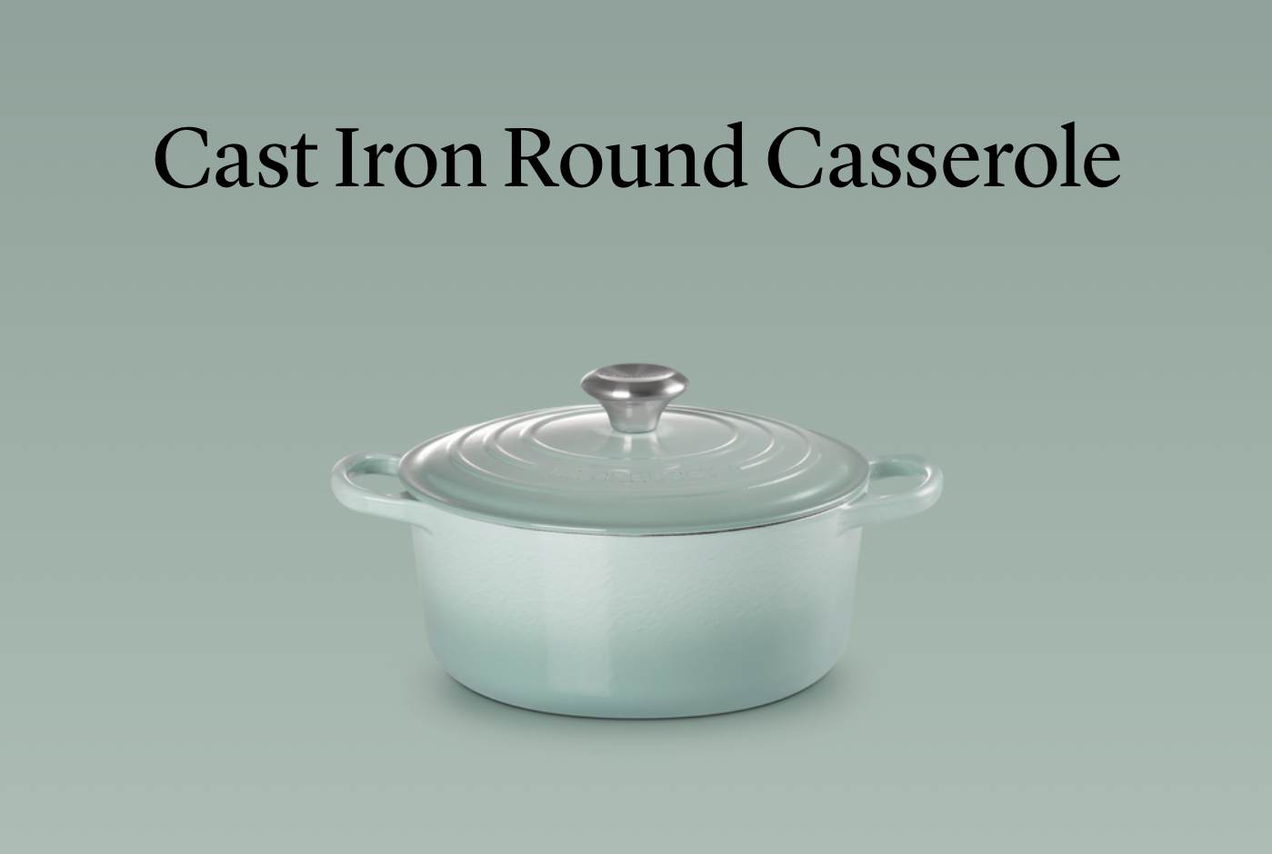 Cast Iron Casserole