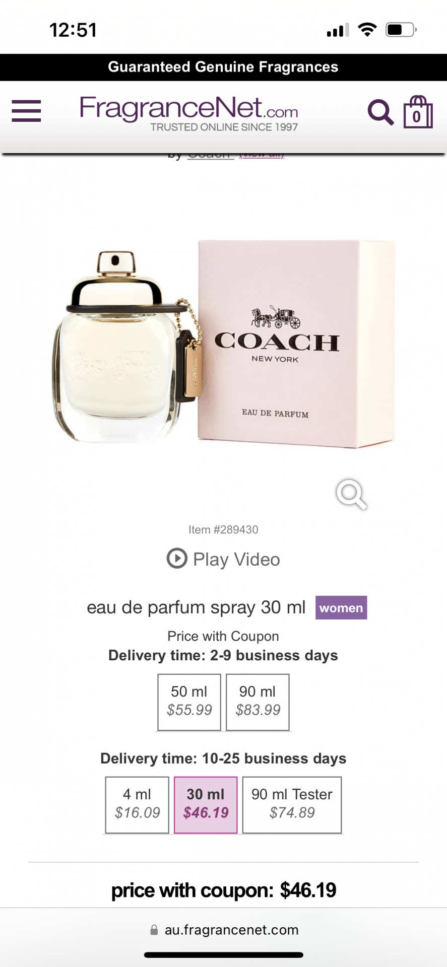 Coach de Parfum