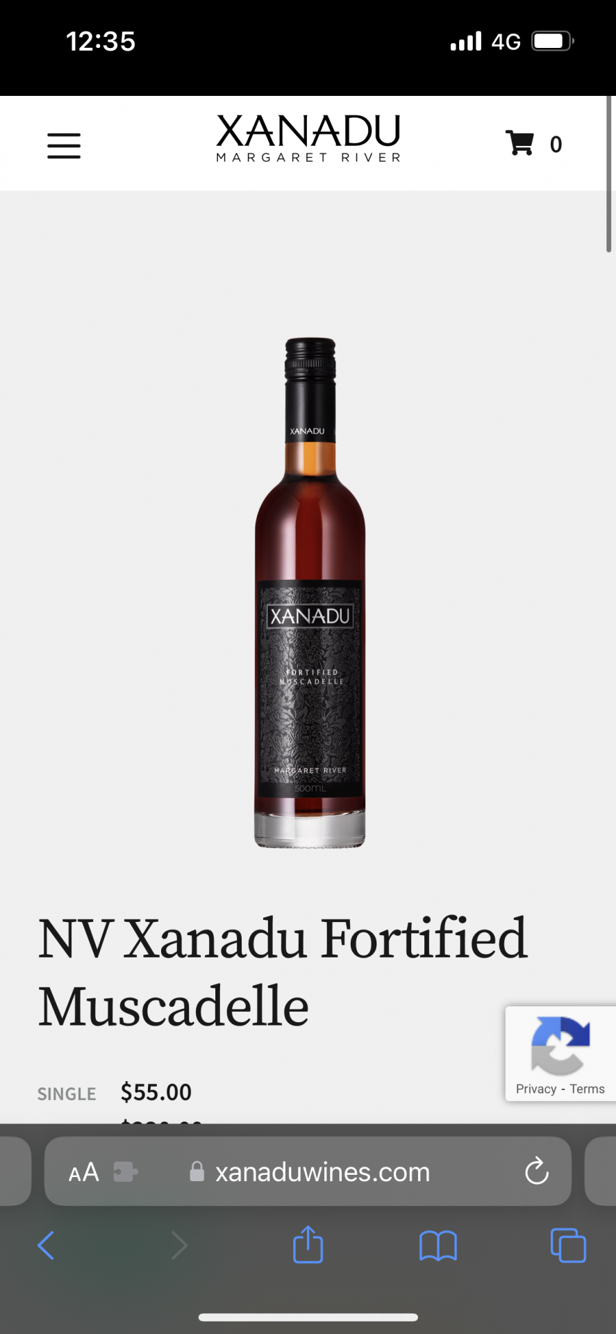 Xanadu Fortified Muscaelle