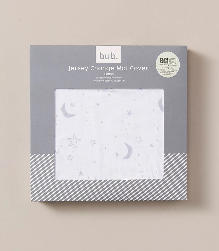 TARGET: bub. Single Jersey Change Mat Cover