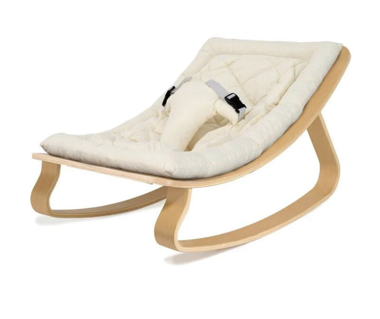 Wooden baby bouncer