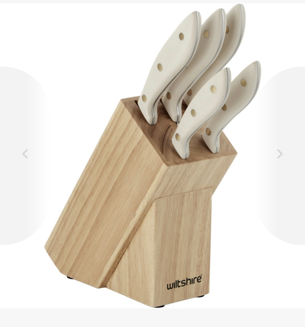 Wooden knife base and knife set