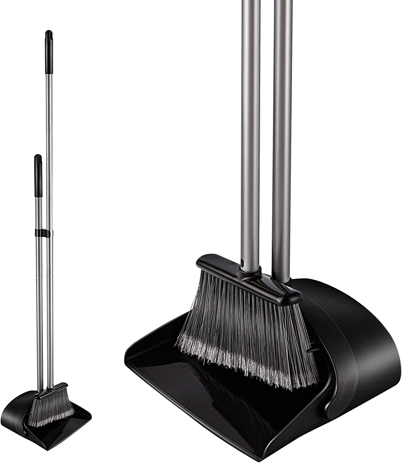 Eyliden Broom Dustpan Set - Black