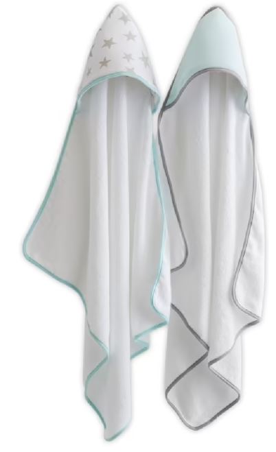 Hooded bath towels