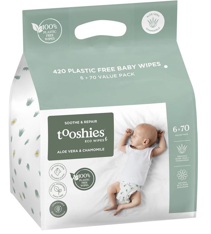 Plastic Free Baby Wipes