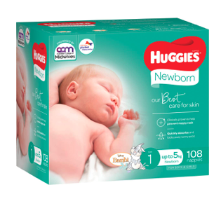 Huggies Newborn Nappies