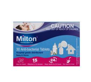 Milton Antibacterial 30 Tablets